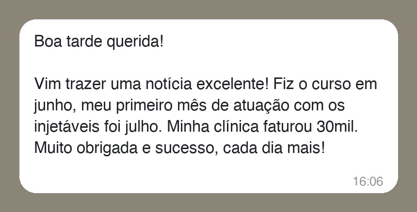 Depoimento: clínica faturou 30 mil no primeiro mês